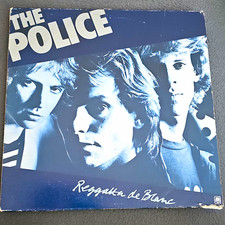 The Police Reggatta de Blanc 1979 A&M SP-3713 12" Black Vinyl LP Stereo