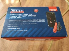 RS1200 Sealey 12V Tragbare Auto Starthilfe Power Pack RoadStart 1200A Li-Ion