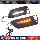 For Honda Accord 10th Gen 2018-2020 LED DRL Daytime Running Light w/ Turn Signal