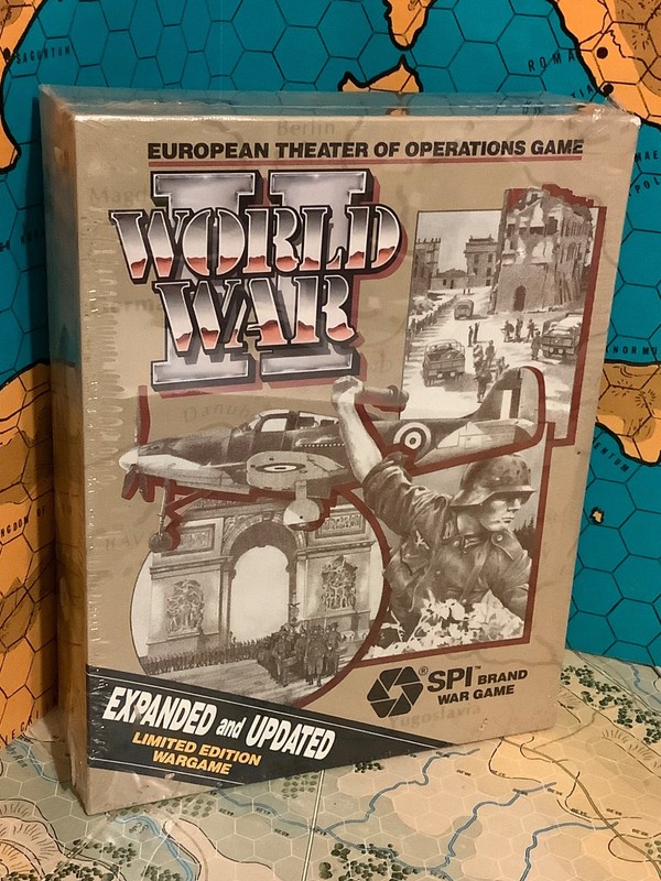 Sealed SPI/TSR World War II European Theater of Operations EXPANDED Unpunched