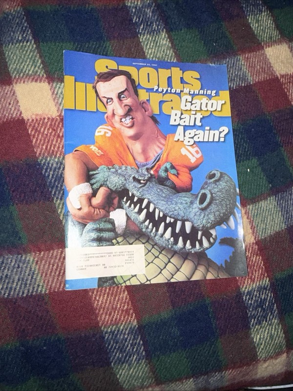 Sports Illustrated  Magazine,September 1997,Peyton Manning,Gator Bait Again (00)