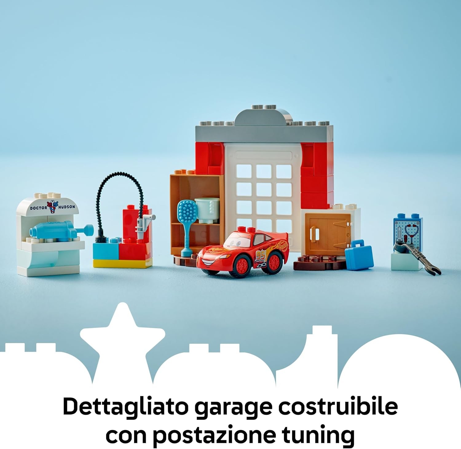 LEGO DUPLO │ Disney e Pixar La Visita di McQueen all’Officina di Doc - Include u foto 5