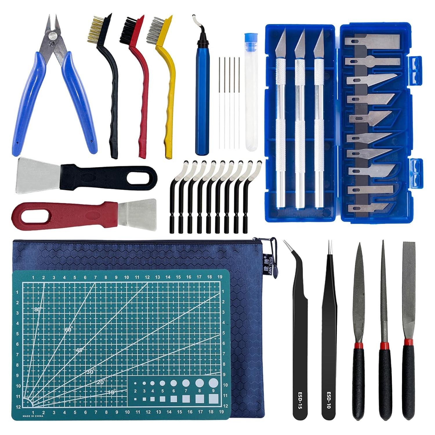 Killogood 3D Drucker Zubehör Set für Anfänger, 41PCS 3D Drucker Werkzeug Kit mi