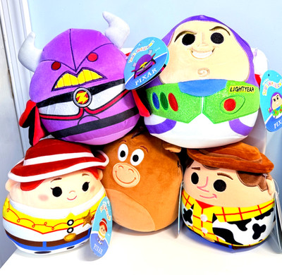 Squishmallows **Disney Pixar ''TOY STORY  6'' PLUSH CHARACTERS** You Choose NWT