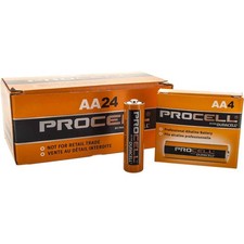 Duracell PC1500 Procell Alkaline Batteries AA 24 pack