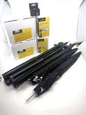 Impact Photography Light Kit 2 Stands with Reflectors - EUC - Lighting Kit