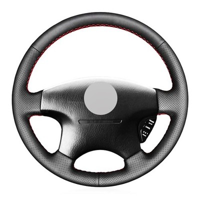 Alcantera Steering Wheel Cover Real Leather Wrap for HONDA ODYSSEY 1998-2001 J