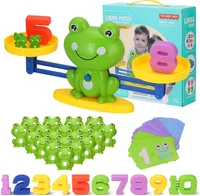 Mathe Waage Montessori Spielzeug, ZäHlen Und Rechnen Lernen Frosch Lernspielzeug