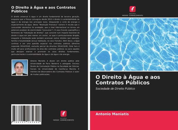 Antonio Maniatis | O Direito à ÁGua E Aos Contratos PúBlicos | Taschenbuch-image