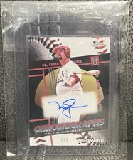 2025 Topps Chrome - Chromographs Mark McGwire  Red Refractor Jersey# 2 /5