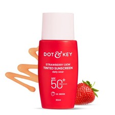 Dot  Key Strawberry Dew Tinted Sunscreen SPF 50 Pa   - 05 Beige 50ml 