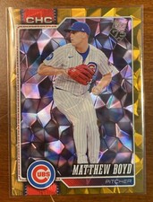 MATTHEW BOYD 2026 TOPPS SERIES 1 GOLD DIAMANTE #06/50 🔥 CHICAGO CUBS