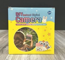 Kids Instant Print Camera 3.0" Autofocus Digital Video Camera 32GB Yellow NEW
