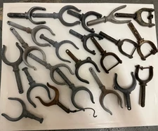 Antique Vintage OAR LOCK Huge LOT Of 22 Boat Hardware Oar Locks