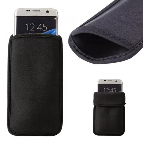 Housse housse de poche absorbant les chocs en néoprène élastique souple pour téléphones Nokia - Photo 1 sur 13