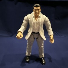 1999 Vince Mr McMahon Action Figure WWF WWE NXT WCW Jakks Titan Tron Live TTL