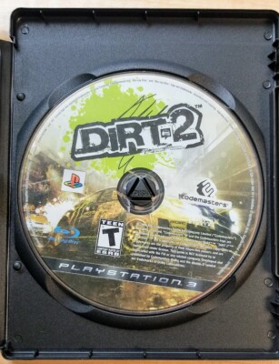 #ad DiRT 2 Sony PlayStation 3 2009 PS3 Racing Video Game Disc Only $11.99