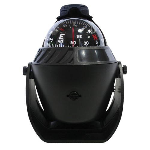 Brújula ajustable iluminada marina 12 V con luz LED roja navegación XS5 M29 - Imagen 2 de 3