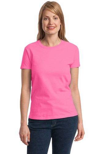 Camiseta Gildan Damas Ultra Algodón Blanco Mujer XS S M L XL 2XL 3XL 2000L - Imagen 22 de 24