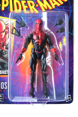Marvel Legends Spider-Man Retro Carded SPIDER-SHOT action figure