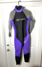 HEAT WAVE Thermo Tech M2M Neoprene Pull-On Back Zipper Wetsuit 2mm 1.5
