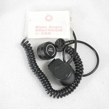 Vivitar 285 Electronic Flash Vair Power Sensor Cord Wide Angle Attachment Used