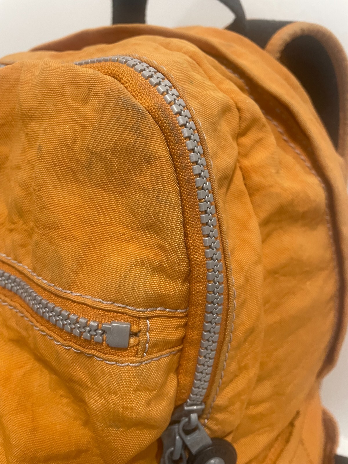 Kipling Challenger Orange Backpack -No Monkey 10"… - image 8