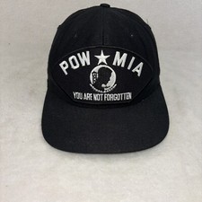 Vintage 90’s POW MIA Hat USA Made Black Army Veteran