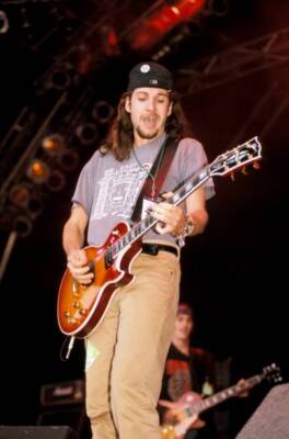 Pearl Jam And Stone Gossard, Stone Gossard Performing Live Onstage - Old Photo