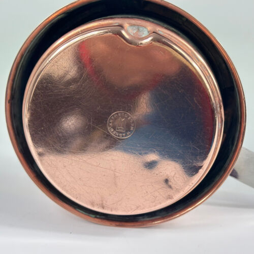 Vintage Small Copper Copper Burner and Matching Lid Stamped Wagner West Germany - Picture 12 of 17