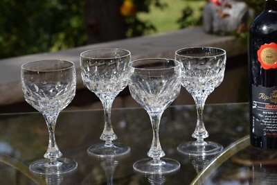 4 Vintage Crystal Cut Wine Glasses, Mikasa, 4 Mis-matched Mikasa Wine  Glasses | eBay