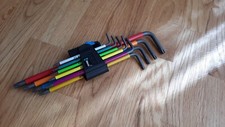 Wera Torx-Winkelschl&uuml;sselsatz 967/9 TX XL HF 1, Multicolour, 9-teilig,