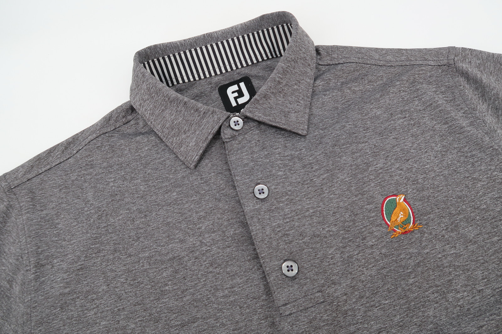 Footjoy Mens Medium Gray Solid Golf Performance P… - image 1