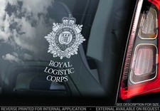 Royal Logistic Corps Car Sticker - Army Military Window Cap Badge Decal - V01