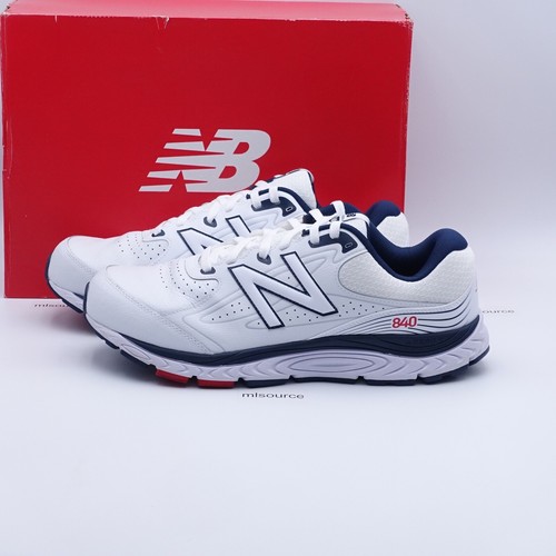 Size 15 XWIDE 4E Men's New Balance 840 V3 Walking Shoes MW840NR3 White
