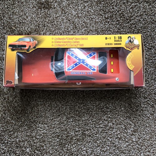 General Lee 1969 Dodge Charger Dukes of Hazzard 1:18 Scale Light & Sound Action - Picture 2 of 6