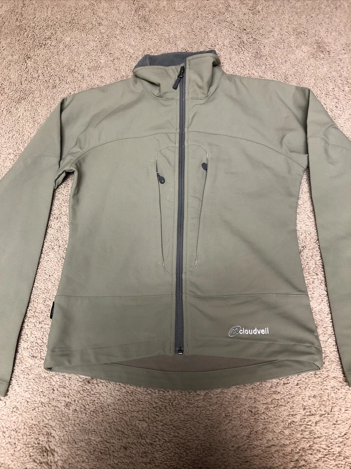 * Женский размер XS Cloudveil Cyclone мягкая подкладка оливковый Serendipity Куртка Пальто - Изображение 2 из 4