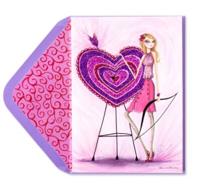 NEW Papyrus Bella Pilar Chic I am So Yours Love Valentine's Day  Card