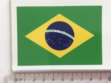 Sticker / Aufkleber, Flagge Brasilien