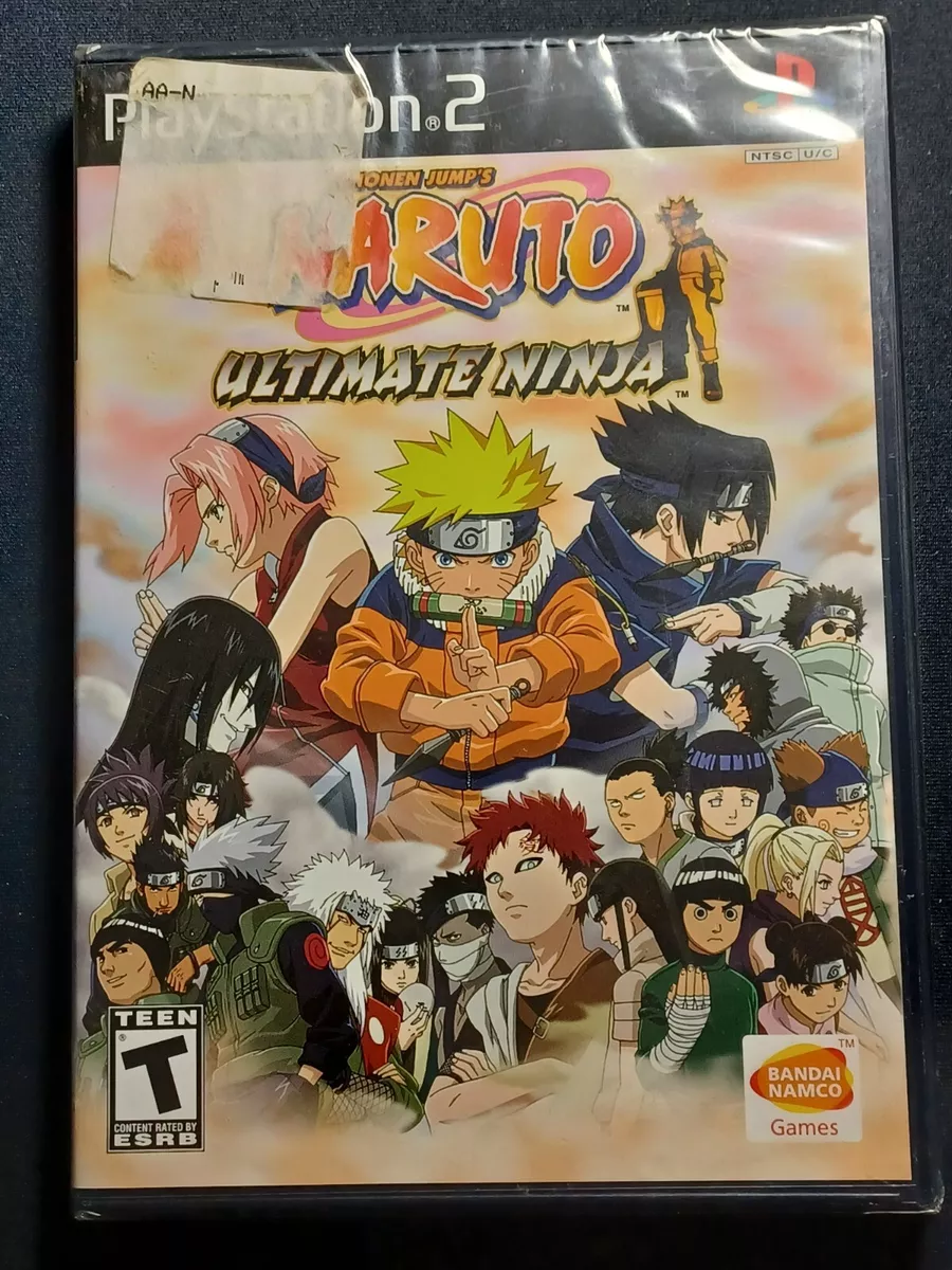 Ultimate Ninja 4: Naruto Shippuden - Playstation 2 Game Complete