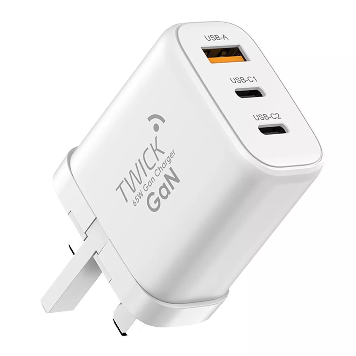 Belkin Chargeur USB Dual USB-C GaN PD 65W + câble USB-C