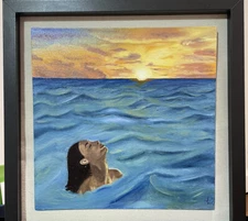 Oil Paintings Original framed “ Cath Rays”