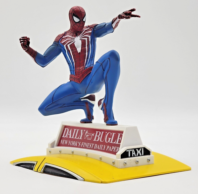 Marvel Gallery Gamerverse SPIDERMAN on Cab PVC Diorama Statue 