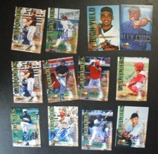 Lot of 12 2000 Royal Rookies Autograph Baseball Insert Cards