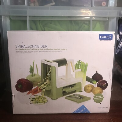 Lurch Gemüse & Obst Spiralisierer Ausgefallen Deko Spaghetti Schneider GC