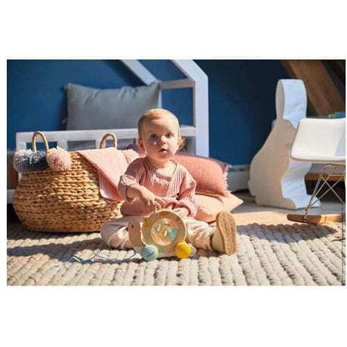 Janod Pure Pull-Along Snail Wooden Educational Musical Activity Toy 12M+ NEW - Picture 7 of 9