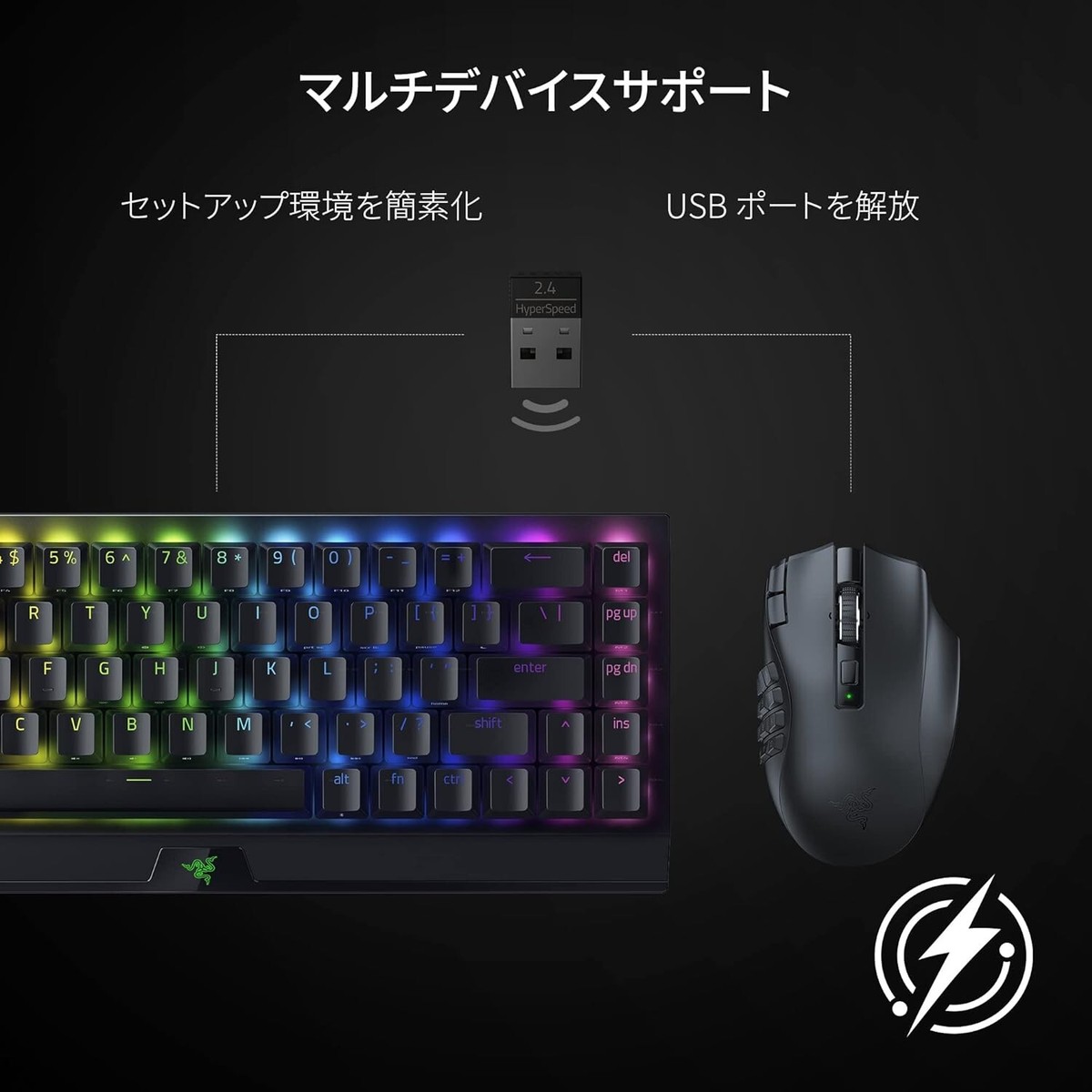 Razer(レイザー) Naga V2 HyperSpeed ワイヤレス 71EyYYuN9bL._UF894,1000_QL80_.jpg