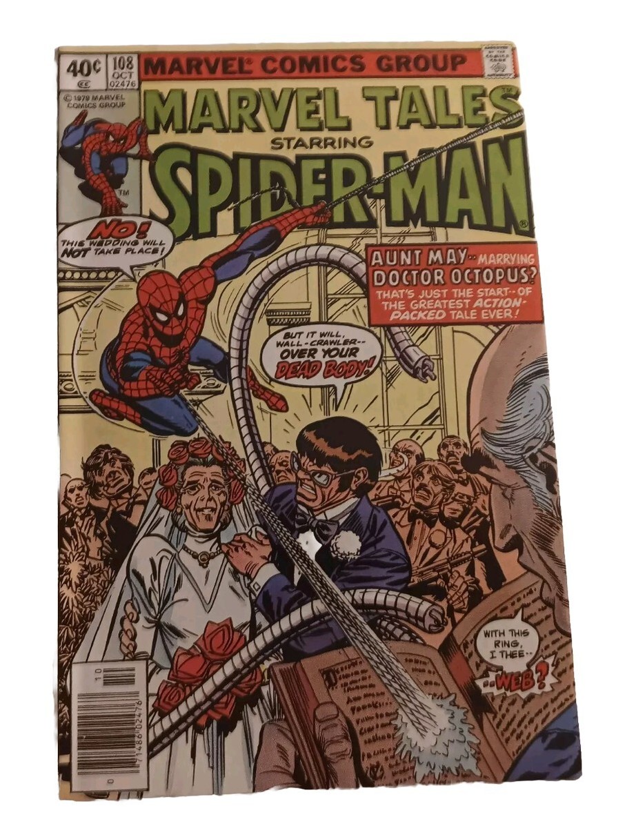 MARVEL TALES (spiderman) #108 - from 1979 w DOCTOR OCTOPUS,NM | eBay