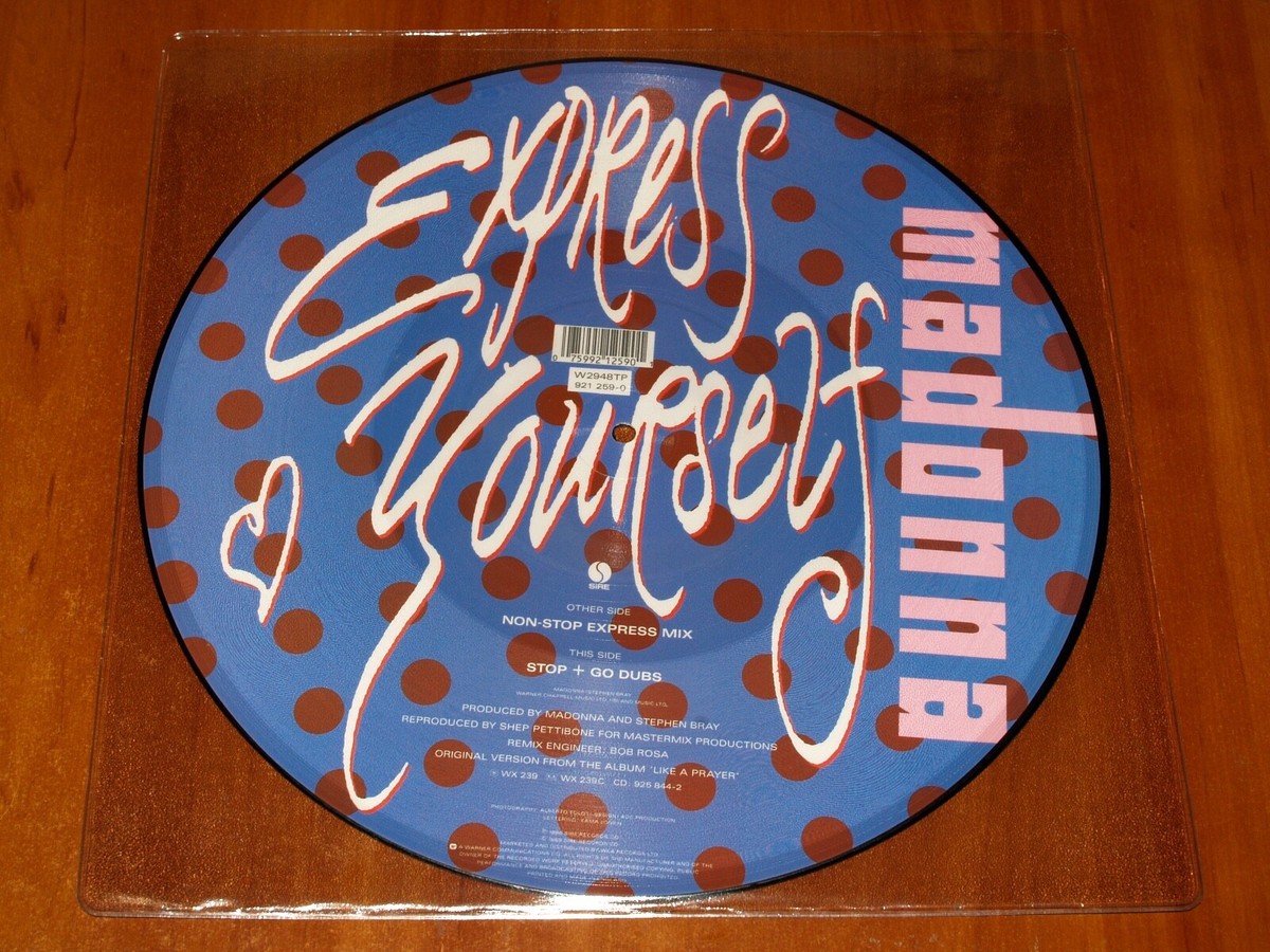 MADONNA EXPRESS YOURSELF *RARE* UK 12