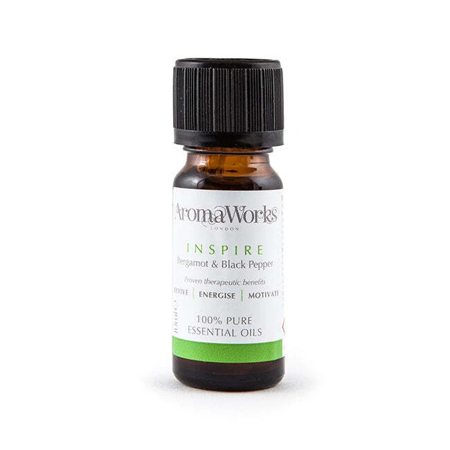 Inspire Essential Oil by Aromaworks for Unisex   0.34 oz Oil